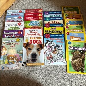 Lot of 20 Leveled Readers Step Into Reading I Can Read! National Geographic